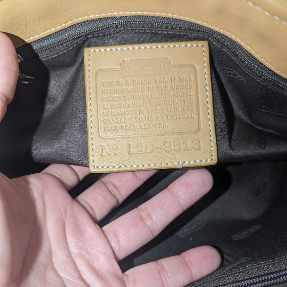 Vintage coach shoulder bag - Picture 11 of 12